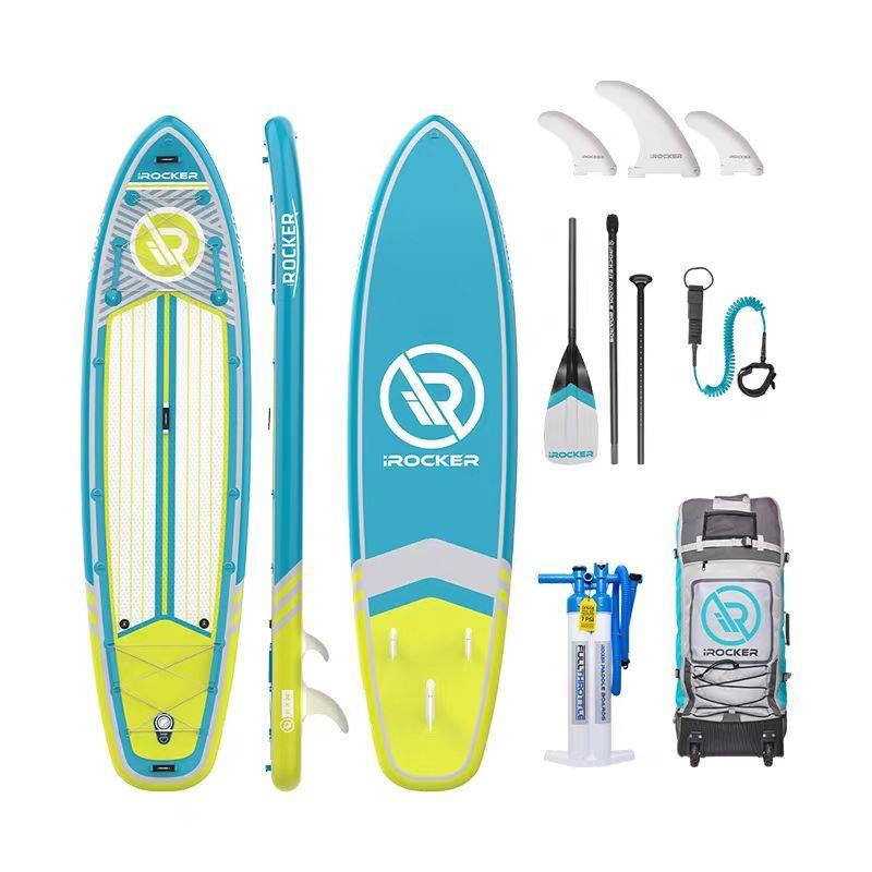 new green 335x81x15cm carbon oar